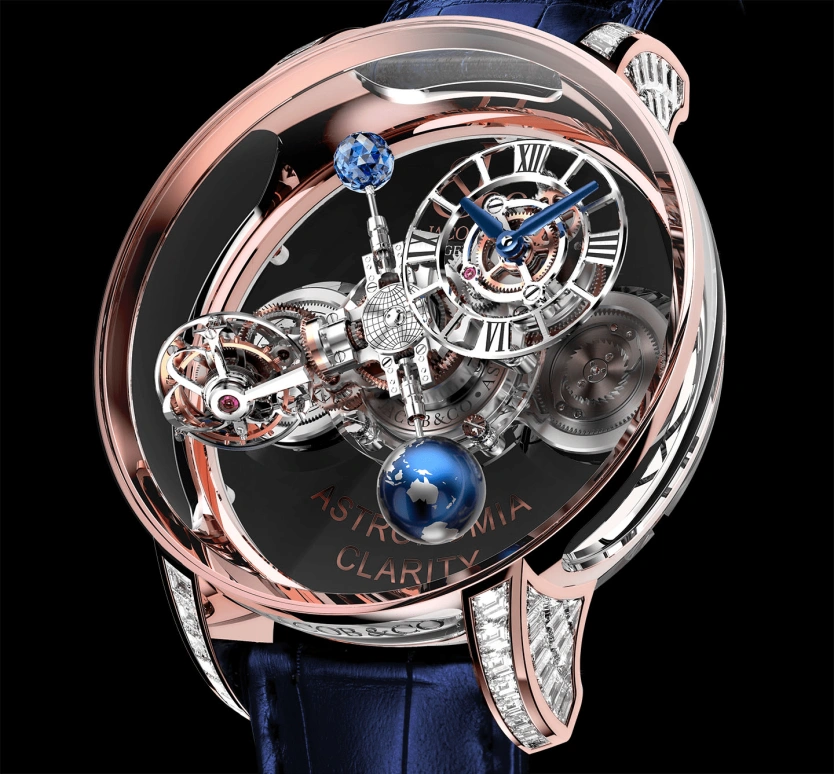 Jacob & Co.,Astronomia 50mm,50mm,Rose Gold,Gold,Handwound,60hours,In-house Caliber,AT820,AT820.40.BD.SB.A