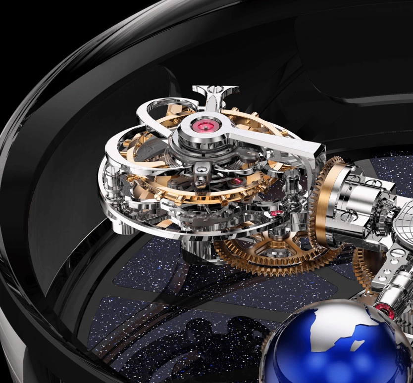 Jacob & Co.,Astronomia 50mm,50mm,Gold,White Gold,Handwound,60hours,In-house Caliber,AT100,AT100.31.AC.SD.A