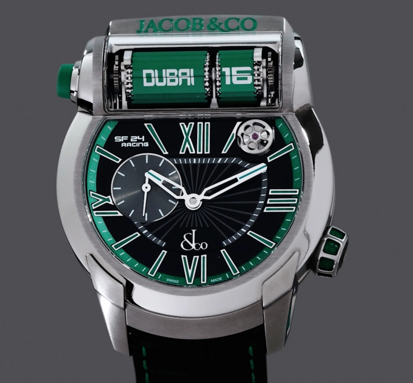 Jacob & Co.,EPIC 45mm,45mm,Titanium,48hours,In-house Caliber,Sapphire,ES101,ES101.20.NS.YG.A