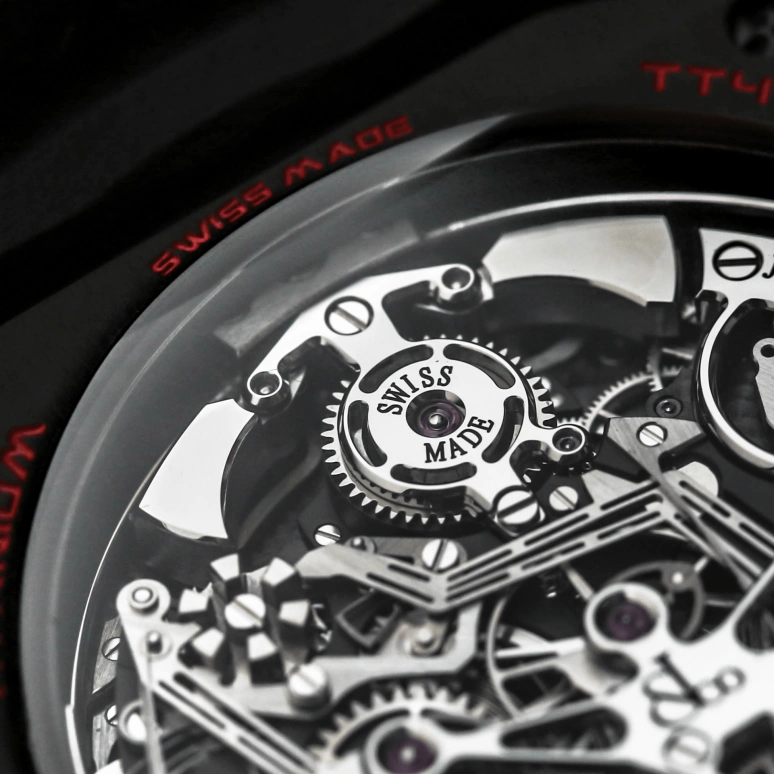 Jacob & Co.,Twin Turbo Furious ,Handwound,50hours,In-house Caliber,TT800,TT800.40.BR.AA.A