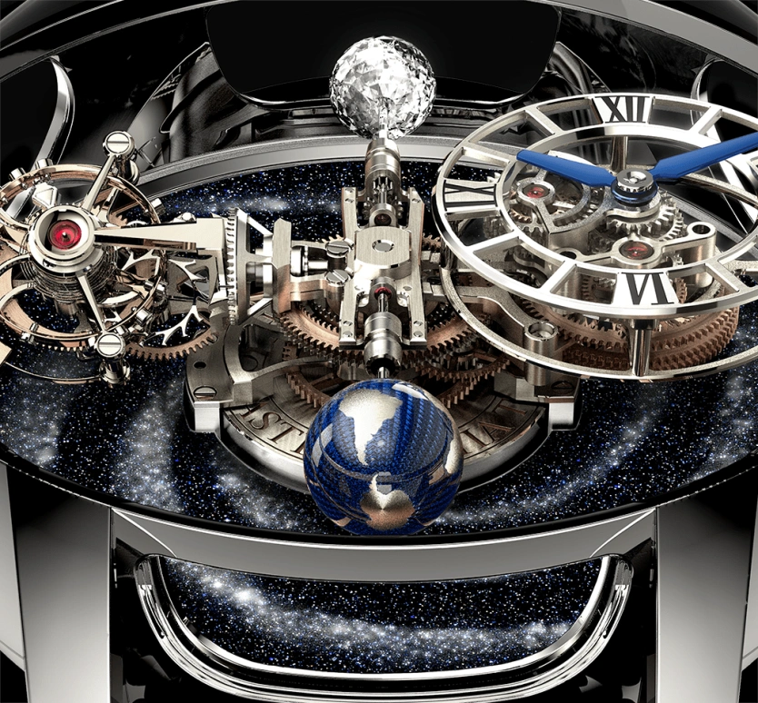 Jacob & Co.,Astronomia ,Handwound,60hours,In-house Caliber,AT100,AT100.30.AC.UE.A