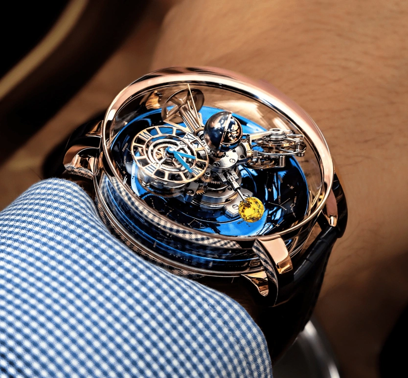 Jacob & Co.,Astronomia 47mm,47mm,Rose Gold,Gold,Handwound,60hours,In-house Caliber,AT110,AT110.40.AA.AA.A