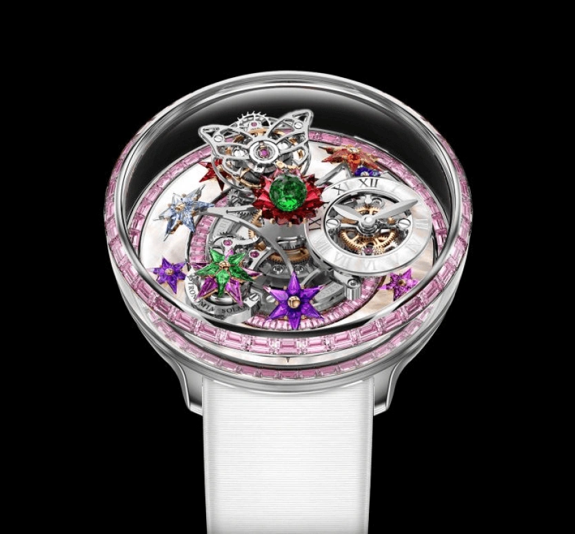 杰克宝,百花园 ,金质,白金,手动上弦,48小时,自制机芯,AF321,AF321.30.BA.AC.A