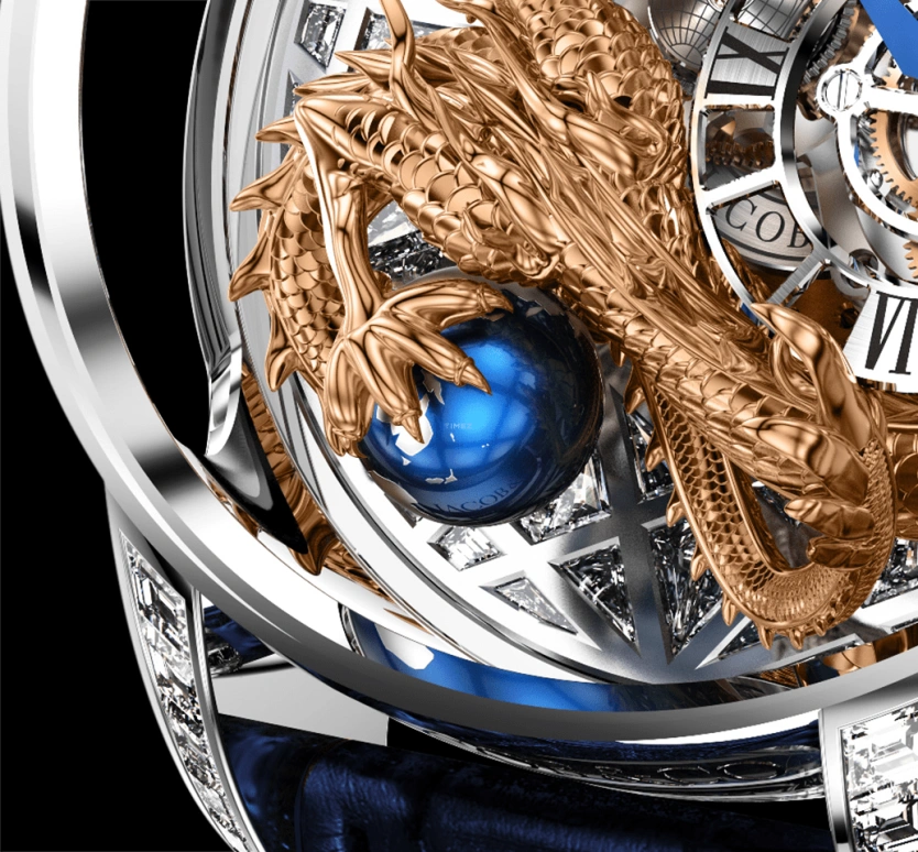 Jacob & Co.,Astronomia 50mm,50mm,Sapphire,Gold,White Gold,Handwound,60hours,In-house Caliber,AT802,AT802.30.BD.UA.A