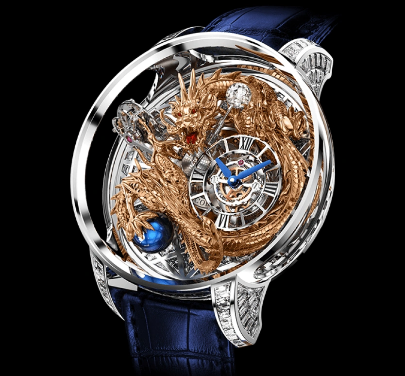 Jacob & Co.,Astronomia 50mm,50mm,Sapphire,Gold,White Gold,Handwound,60hours,In-house Caliber,AT802,AT802.30.BD.UA.A