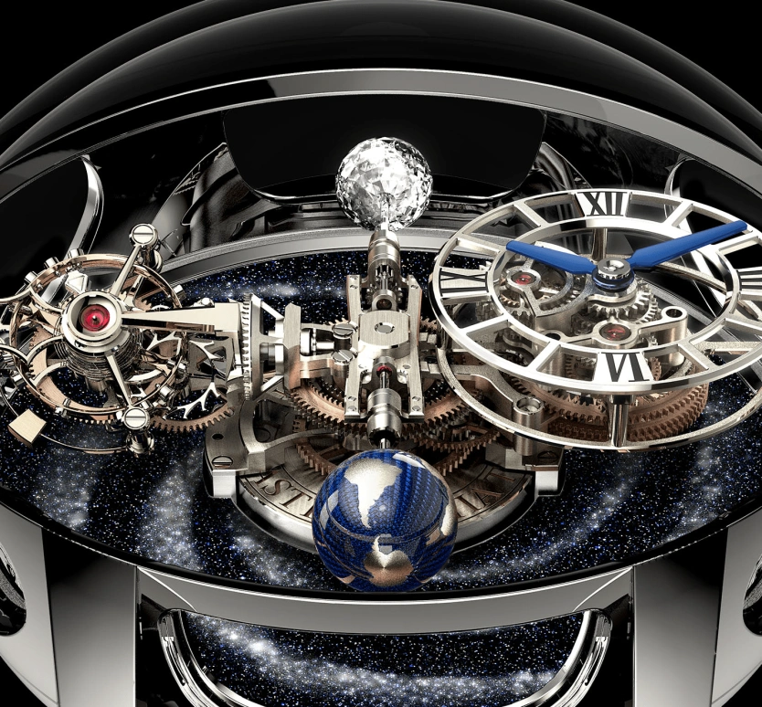 Jacob & Co.,Astronomia ,Handwound,60hours,In-house Caliber,AT100,AT100.30.AC.UE.A