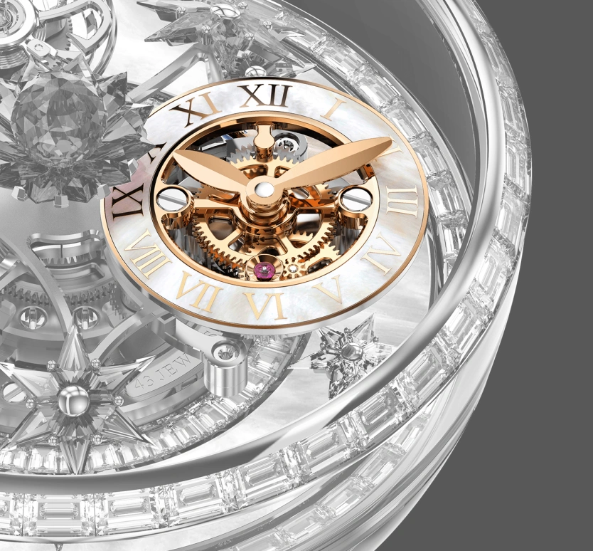 Jacob & Co.,Fleurs de Jardin ,Rose Gold,Gold,Handwound,48hours,In-house Caliber,AF321,AF321.40.BB.AC.A