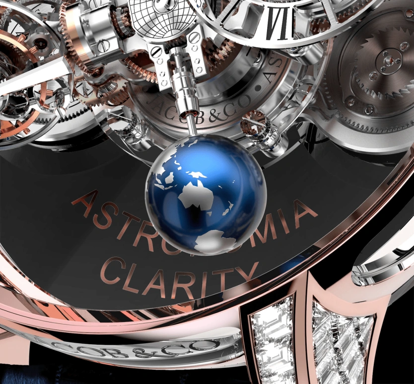 Jacob & Co.,Astronomia 50mm,50mm,Rose Gold,Gold,Handwound,60hours,In-house Caliber,AT820,AT820.40.BD.SB.A