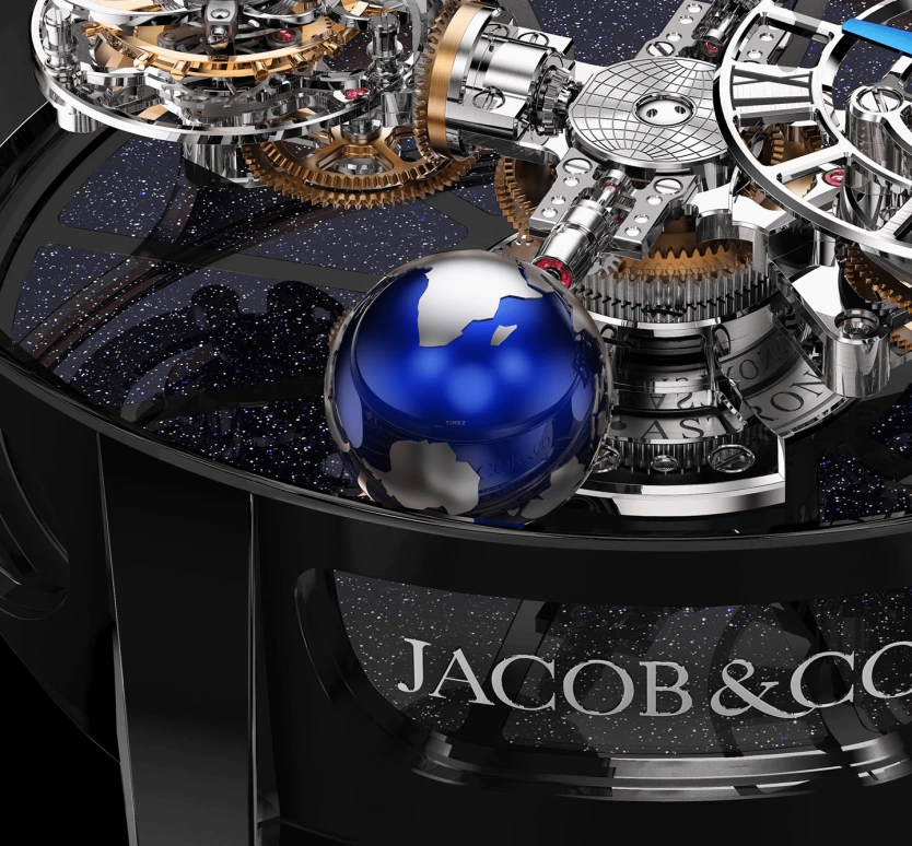 Jacob & Co.,Astronomia 50mm,50mm,Gold,White Gold,Handwound,60hours,In-house Caliber,AT100,AT100.31.AC.SD.A