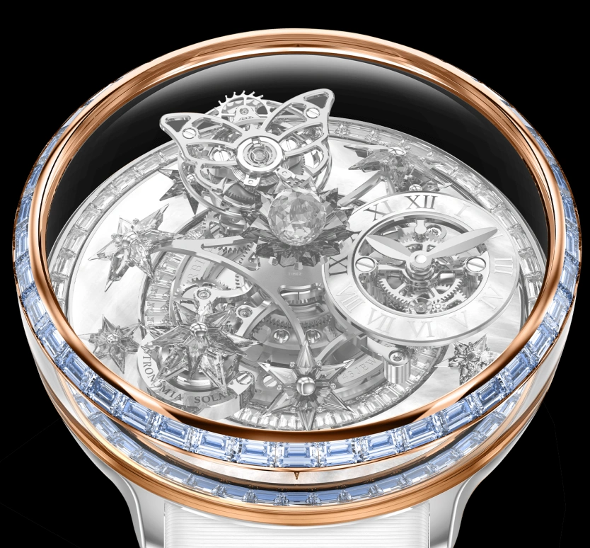 Jacob & Co.,Fleurs de Jardin ,Rose Gold,Gold,Handwound,48hours,In-house Caliber,AF321,AF321.40.BB.AC.A