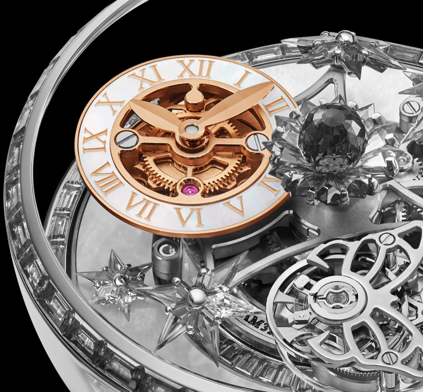 Jacob & Co.,Fleurs de Jardin ,Rose Gold,Gold,Handwound,48hours,In-house Caliber,AF321,AF321.40.BD.AE.C