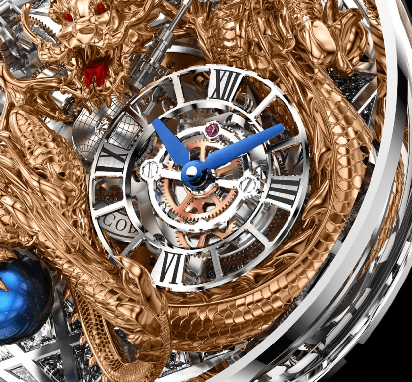 Jacob & Co.,Astronomia 50mm,50mm,Sapphire,Gold,White Gold,Handwound,60hours,In-house Caliber,AT802,AT802.30.BD.UA.A