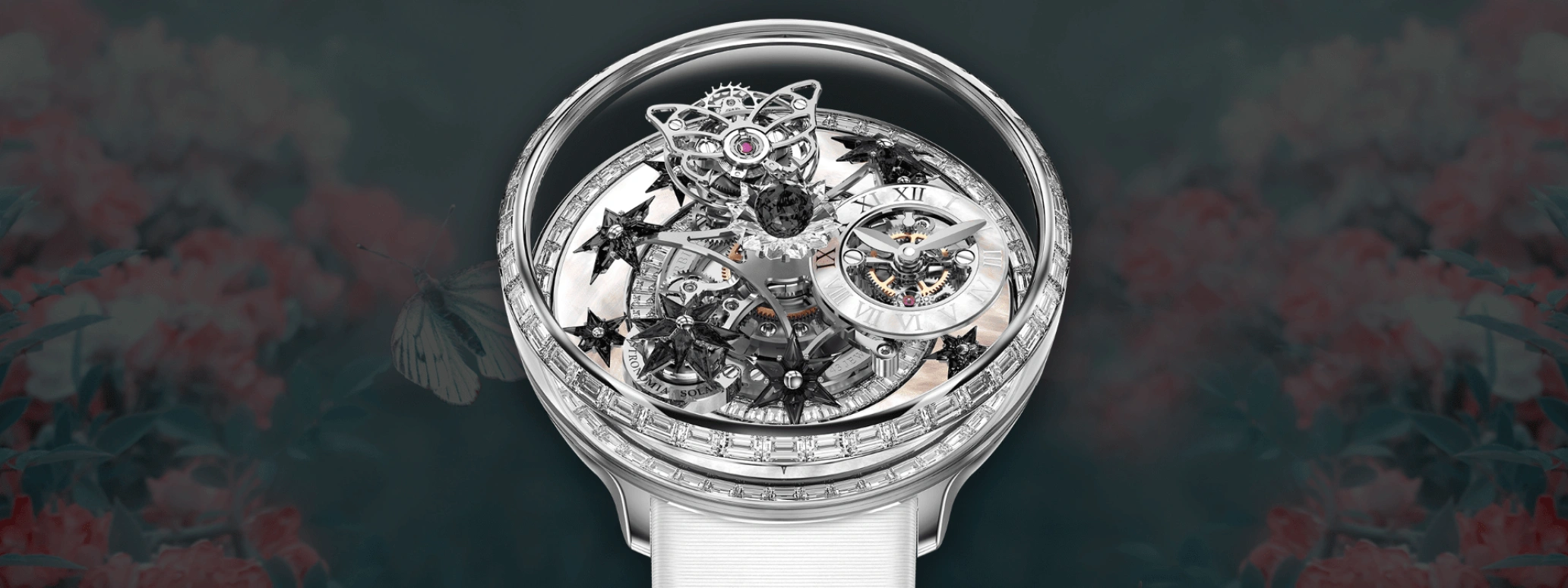 杰克宝,百花园 ,金质,白金,蓝宝石,AF321,AF321.30.BC.UA.A