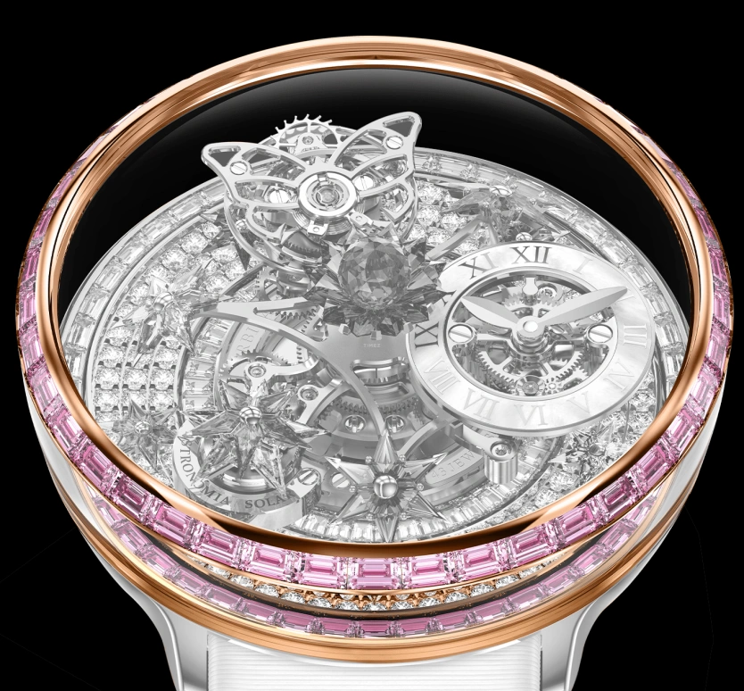 杰克宝,百花园 ,玫瑰金,金质,蓝宝石,AF321,AF321.40.BA.AG.BBSA