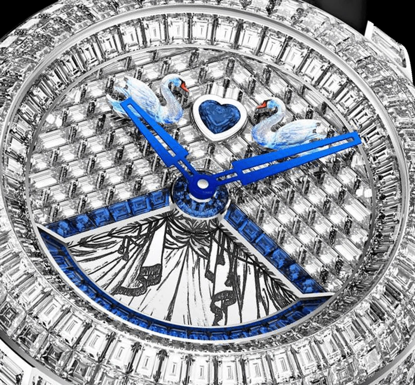 Jacob & Co.,Rasputin 47.60mm,47.60mm,White Gold,Silver,Handwound,Minute Repeater,50hours,CT200,CT200.30.BD.UD.A