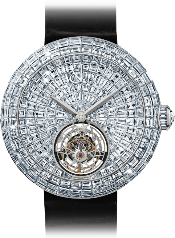 Jacob & Co.,Brilliant 47mm,47mm,White Gold,Silver,Handwound,Tourbillon,Sapphire,BT546,BT546.30.BD.BD.ABALA