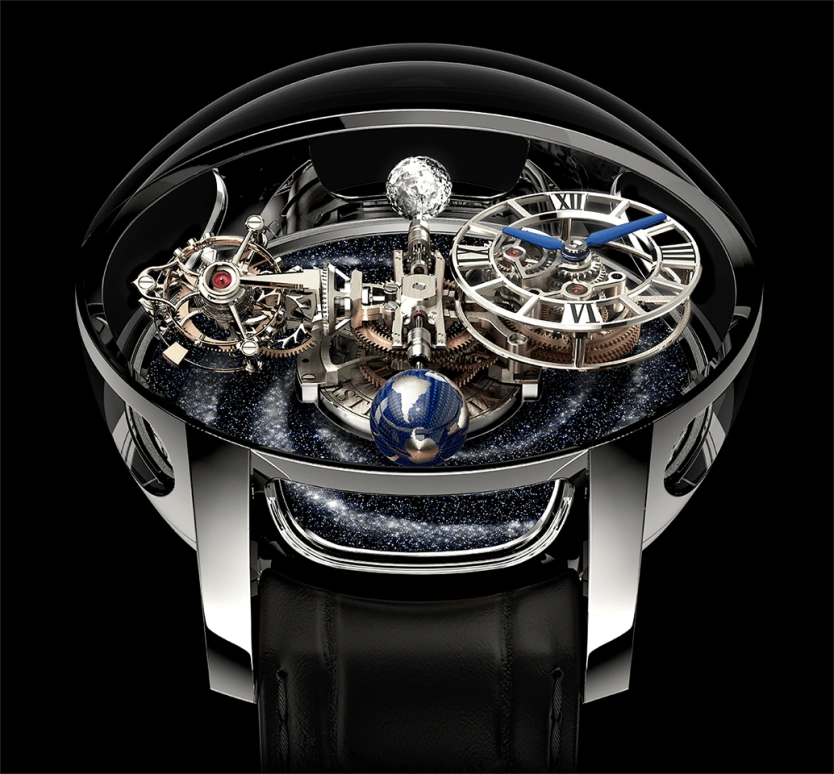 Jacob & Co.,Astronomia ,Handwound,60hours,In-house Caliber,AT100,AT100.30.AC.UE.A