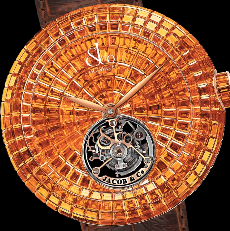 Jacob & Co.,Brilliant 160mm,160mm,Yellow Gold,Gold,Handwound,100hours,In-house Caliber,BT543,BT543.40.BO.BO.B