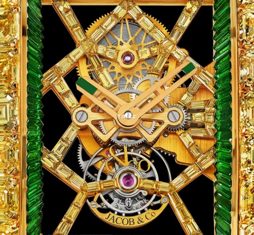杰克宝,亿万富翁 52.20x43.50毫米,52.20x43.50毫米,黄金,黄金色,手动上弦,陀飞轮,72小时,BL130,BL130.50.AA.UA.A