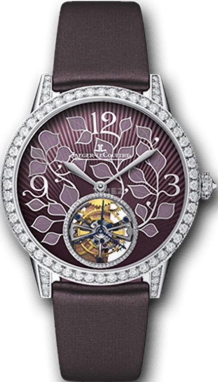 Jaeger-LeCoultre,Rendez-Vous 39mm,39mm,White Gold,Purple,Automatic,Tourbillon Escapement,38hours,34134E4