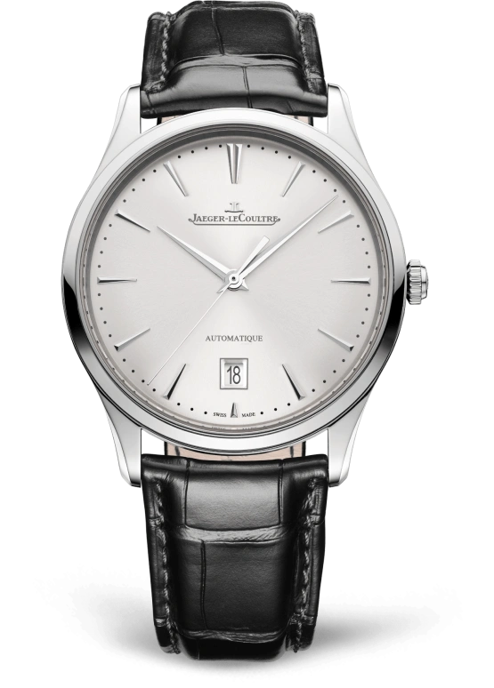 Jaeger-LeCoultre,Master 39mm,39mm,Stainless Steel,Silver,Automatic,Date,38hours,Q1238420