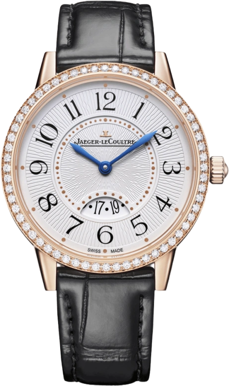 Jaeger-LeCoultre,Rendez-Vous 34mm,34mm,Pink Gold,Silver,Quartz,Date,Sapphire,Q3472530