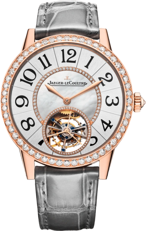 Jaeger-LeCoultre,Rendez-Vous 39mm,39mm,Pink Gold,White,Automatic,Tourbillon Escapement,38hours,Q3412410