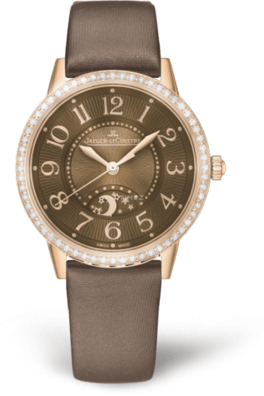 Jaeger-LeCoultre,Rendez-Vous 34mm,34mm,Pink Gold,Brown,Automatic,40hours,In-house Caliber,344242J