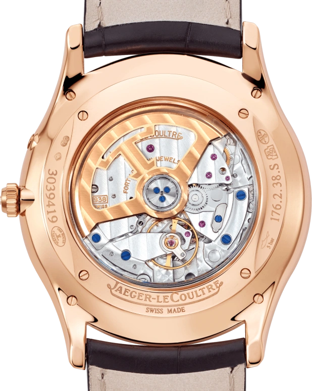 Jaeger-LeCoultre,Master 39mm,39mm,Pink Gold,Cream,Automatic,Date,Power Reserve Indicator,Q1372520