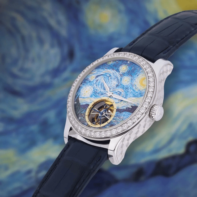 Jaeger-LeCoultre,Master 43mm,43mm,White Gold,Blue,Automatic,Tourbillon,38hours,16634V2