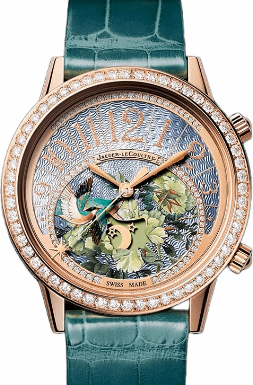 Jaeger-LeCoultre,Rendez-Vous 38.20mm,38.20mm,Rose Gold,Multi-Color,Automatic,40hours,In-house Caliber,AMOUR Q359 24 C1