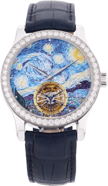 Jaeger-LeCoultre,Master 43mm,43mm,White Gold,Blue,Automatic,Tourbillon,38hours,16634V2