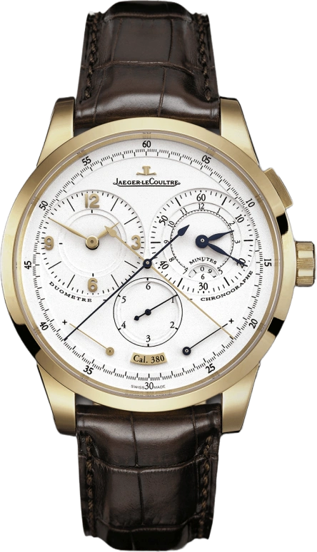 Jaeger-LeCoultre,Duomètre 42mm,42mm,Pink Gold,Silver,Handwound,Chronograph,Power Reserve Indicator,Foudroyante Seconds,Column Wheel,50hours,In-house Caliber,6012420