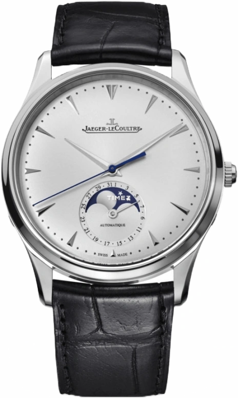 Jaeger-LeCoultre,Master 39mm,39mm,Stainless Steel,Silver,Automatic,Moonphase,Day,Q1368420