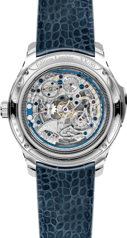 Jaeger-LeCoultre,Master 43mm,43mm,White Gold,Blue,Automatic,Moonphase,Perpetual Calendar,Month,Date,38hours,In-house Caliber,Q52334E1