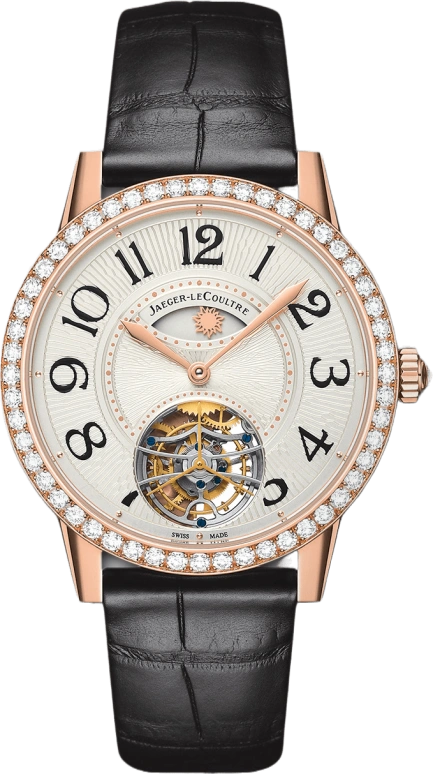 Jaeger-LeCoultre,Rendez-Vous 39mm,39mm,Pink Gold,Silver,Automatic,Tourbillon Escapement,48hours,3412407