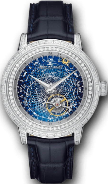 Jaeger-LeCoultre,Master 42mm,42mm,White Gold,Blue,Handwound,Month,Tourbillon Escapement,Sky Chart,5073401