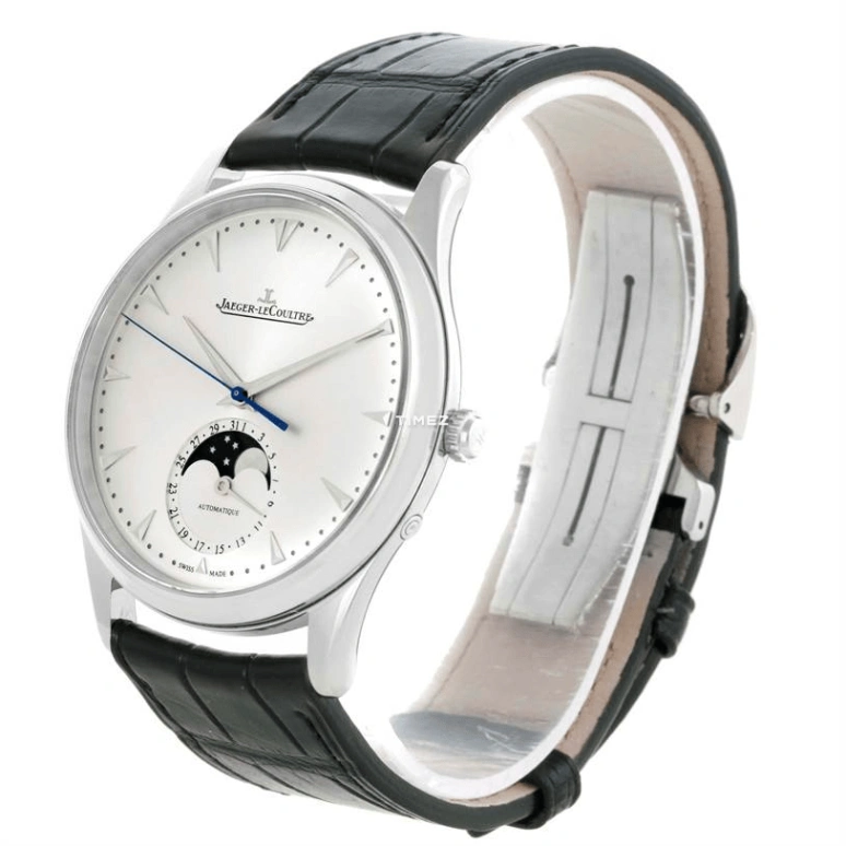 Jaeger-LeCoultre,Master 39mm,39mm,Stainless Steel,Silver,Automatic,Moonphase,Day,Q1368420