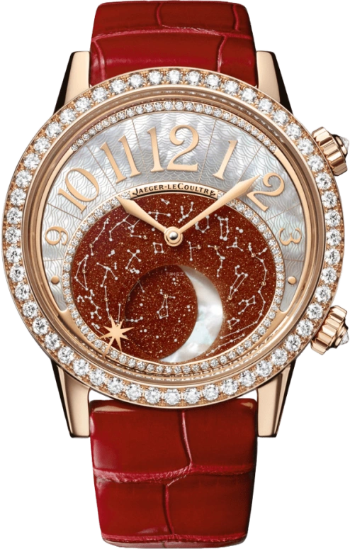 Jaeger-LeCoultre,Rendez-Vous 39mm,39mm,Pink Gold,White,Automatic,Moonphase,Alarm,3532490