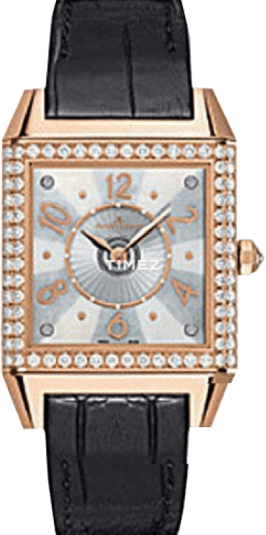 Jaeger-LeCoultre,Extraordinary 36x36mm,36x36mm,Rose Gold,Silver,Grey,Automatic,In-house Caliber,Sapphire,Crystal Glass,Q7052404