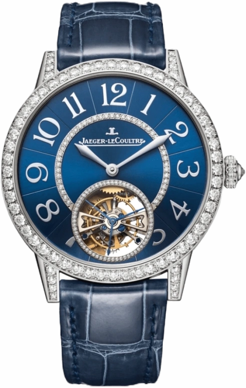 Jaeger-LeCoultre,Rendez-Vous 39mm,39mm,White Gold,Blue,Automatic,Tourbillon Escapement,38hours,Q3413480