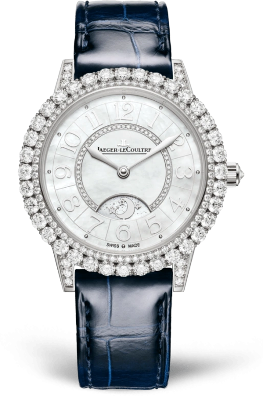 Jaeger-LeCoultre,Rendez-Vous 36mm,36mm,White Gold,White,Automatic,40hours,In-house Caliber,Q3433570