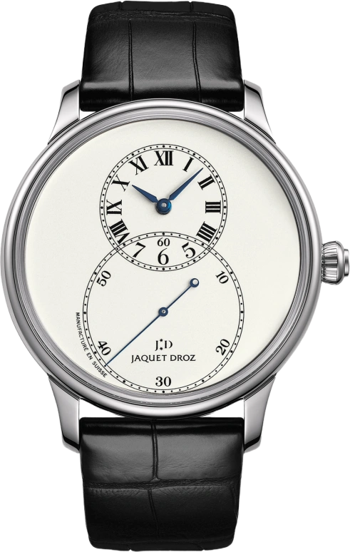 Jaquet Droz,Grande Seconde 39mm,39mm,White Gold,White,Automatic,68hours,In-house Caliber,J014014201