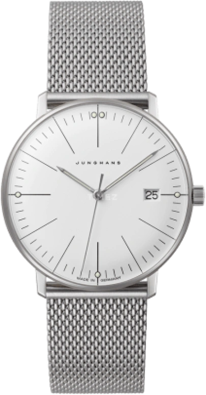 Junghans,Max Bill 32.70mm,32.70mm,Stainless Steel,Silver,Quartz,Date,26280hours,047,047/4250.44