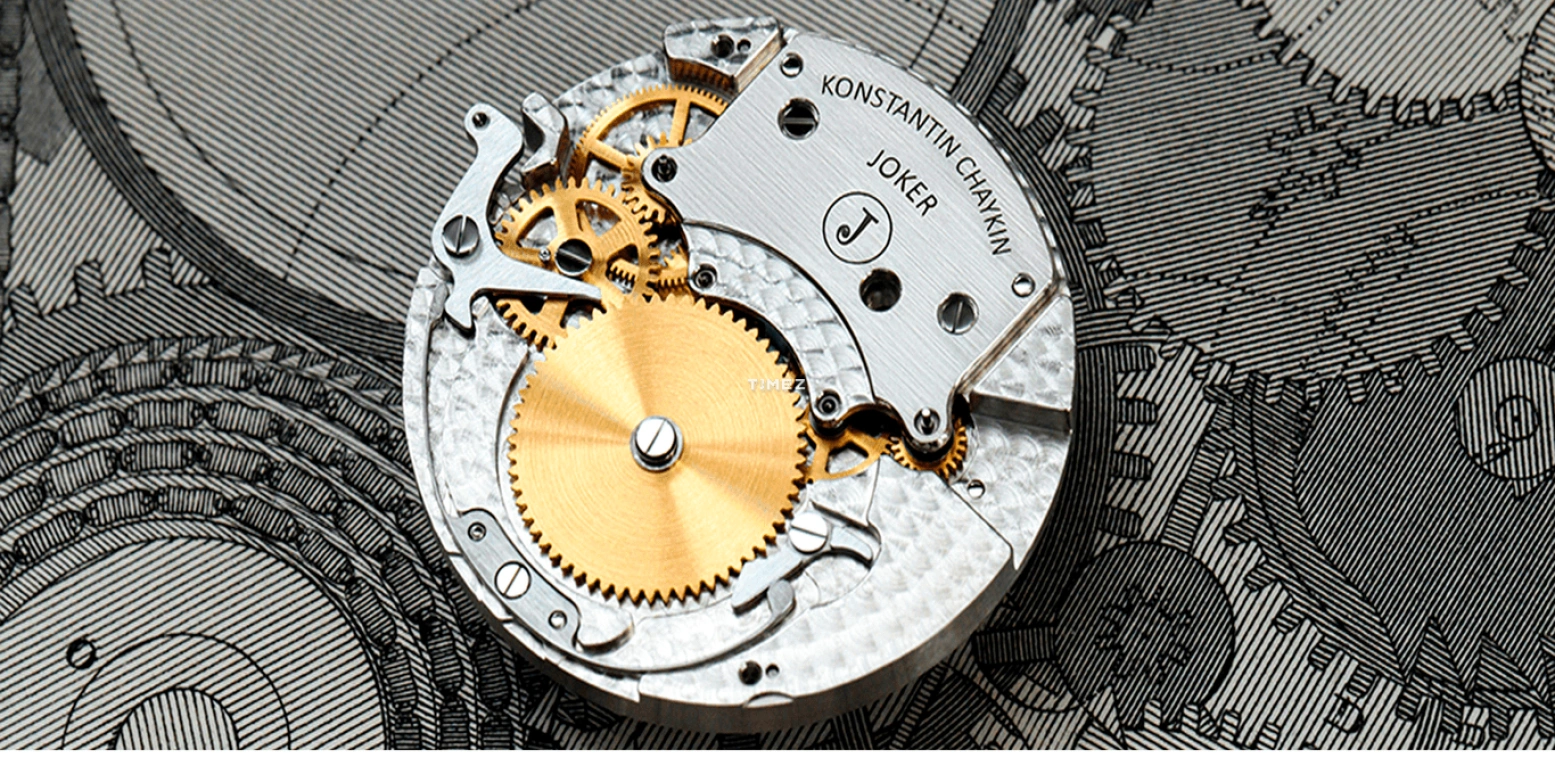 Konstantin Chaykin,Wristmons 42mm,42mm,Bronze,Red,Gold,White,Automatic,Moonphase,Sapphire,Crystal Glass,Joker Soccer