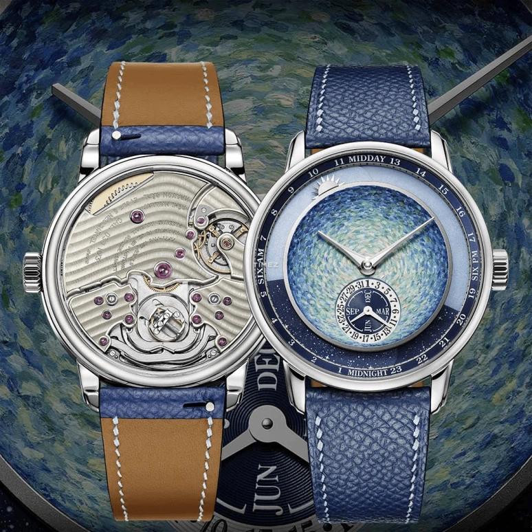 Krayon,Anywhere 39mm,39mm,Titanium,Blue,Handwound,Month,Day,Sun position/rising Time,Only Watch 2023