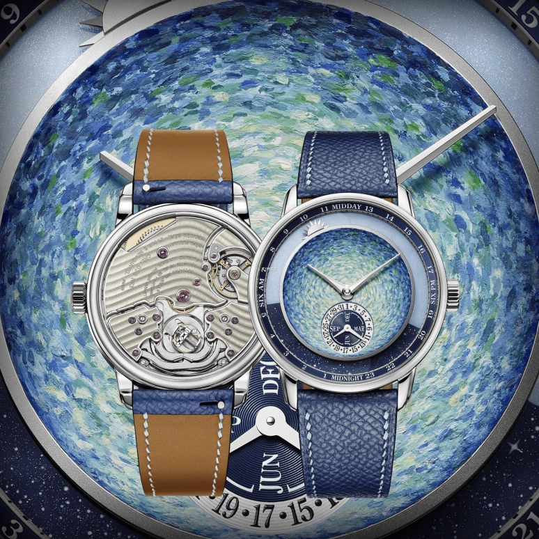 Krayon,Anywhere 39mm,39mm,Titanium,Blue,Handwound,Month,Day,Sun position/rising Time,Only Watch 2023