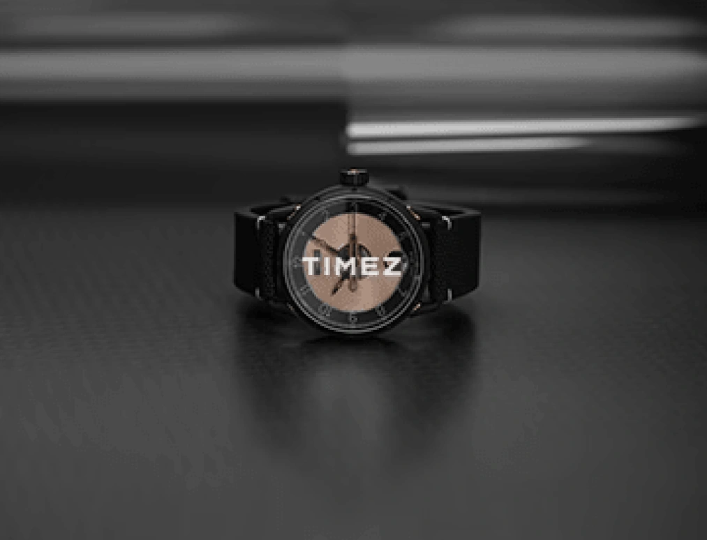 Label Noir,Other 41.50mm,41.50mm,Stainless Steel,Black,Champagne,Automatic,Day,44hours,LN TM01