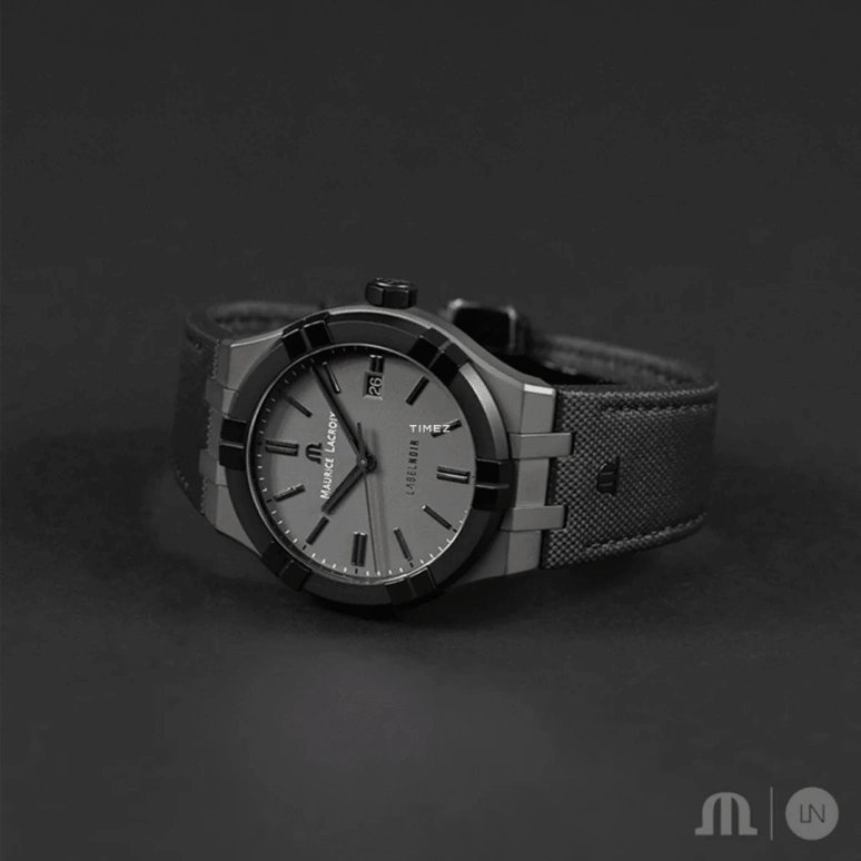 Label Noir,Other 42mm,42mm,Stainless Steel,Black,Automatic,Day,In-house Caliber,LN ML01