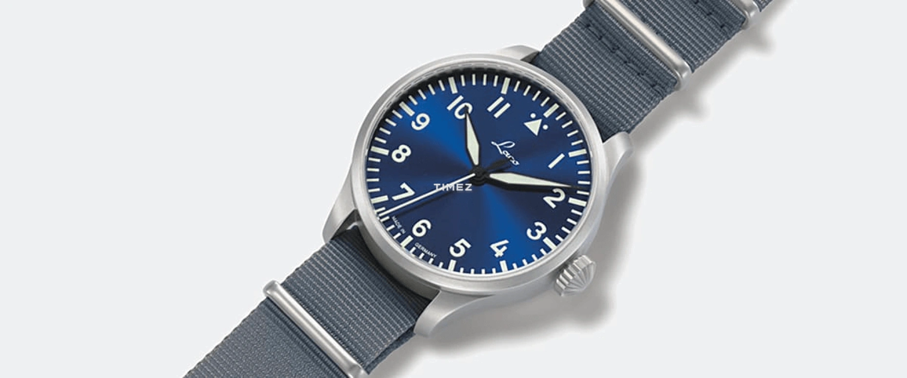 Laco,Pilot Watches 42mm,42mm,Stainless Steel,Blue,Automatic,Day,42hours,862100